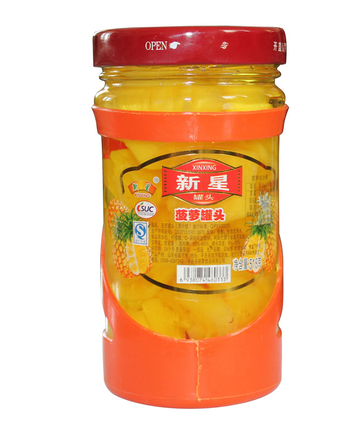 新星菠萝罐头（518g）