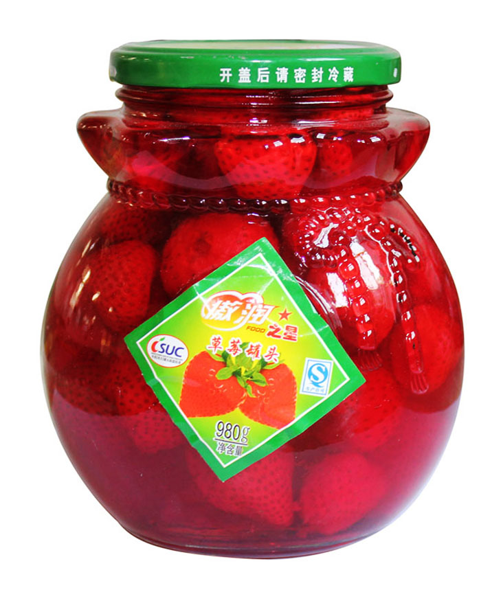 傲润之星草莓罐头（980g）